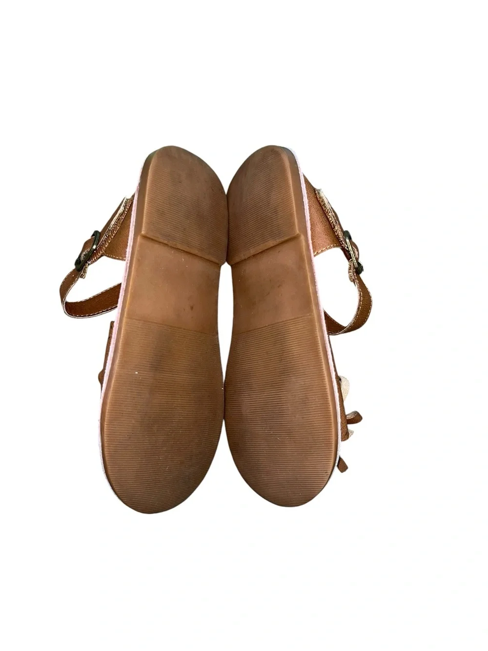 Felix & Flora Toddler Girl Sandals in Brown Size 12